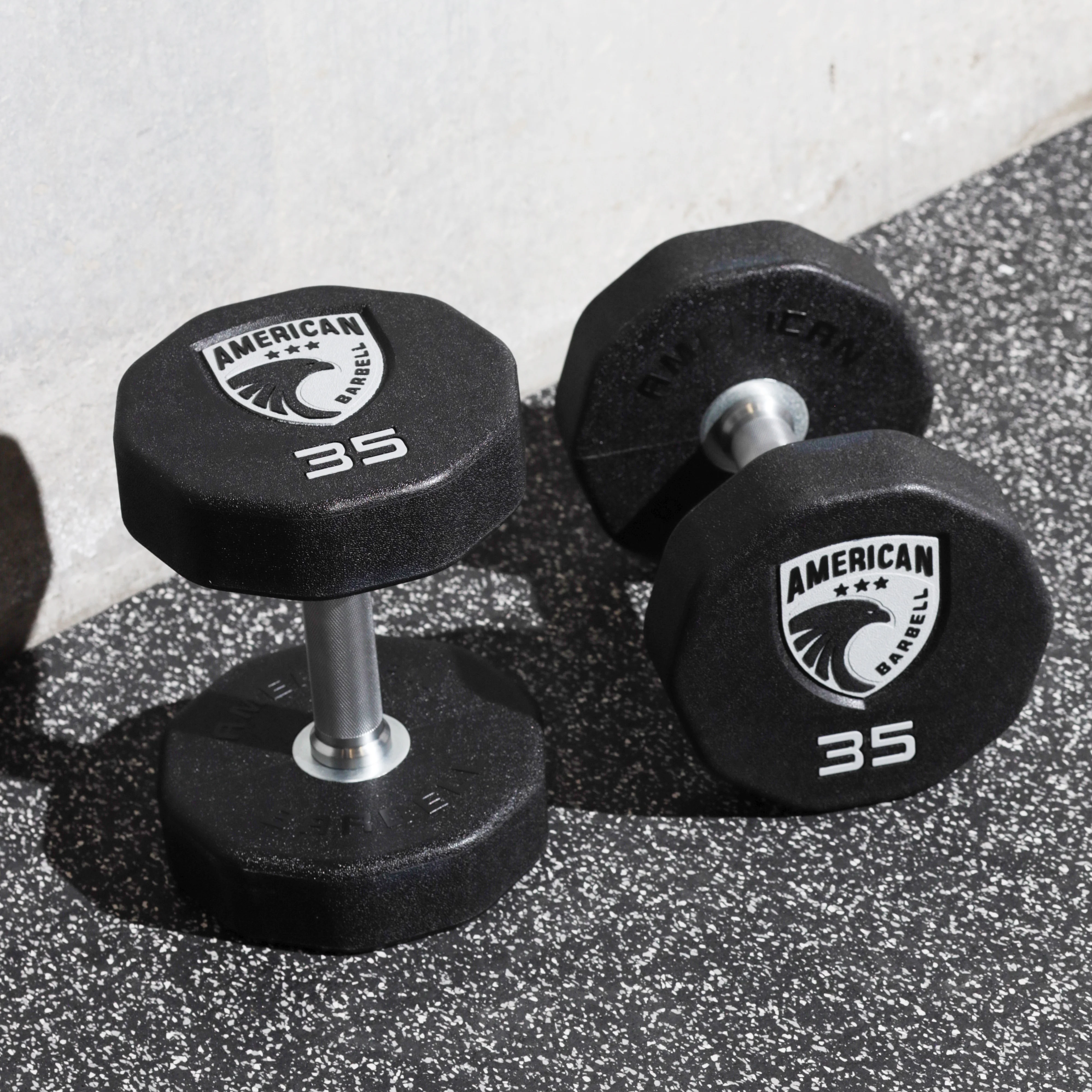 10-Sided Urethane Dumbbells - Image 5